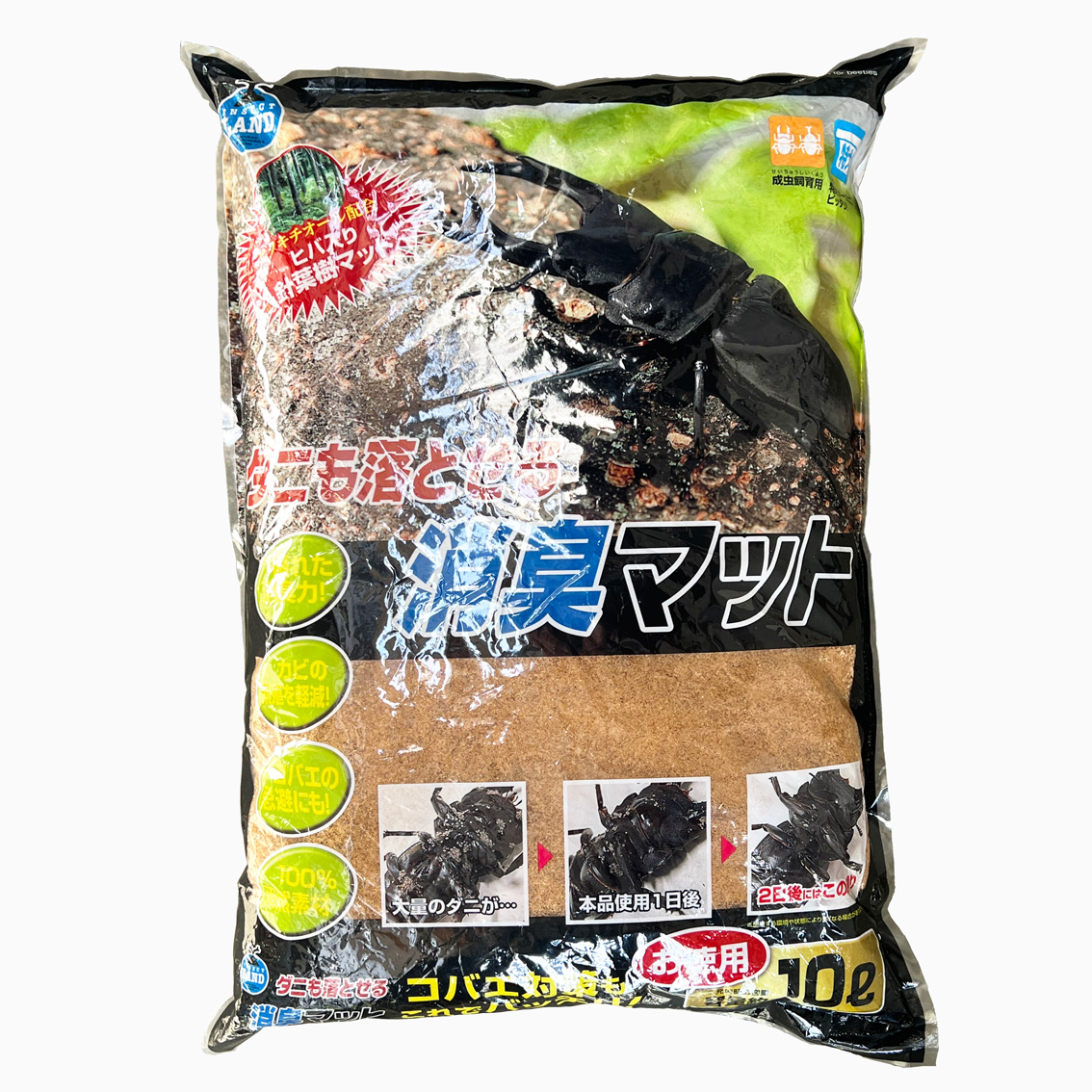 消臭昆虫マット 10L 天然素材100%
