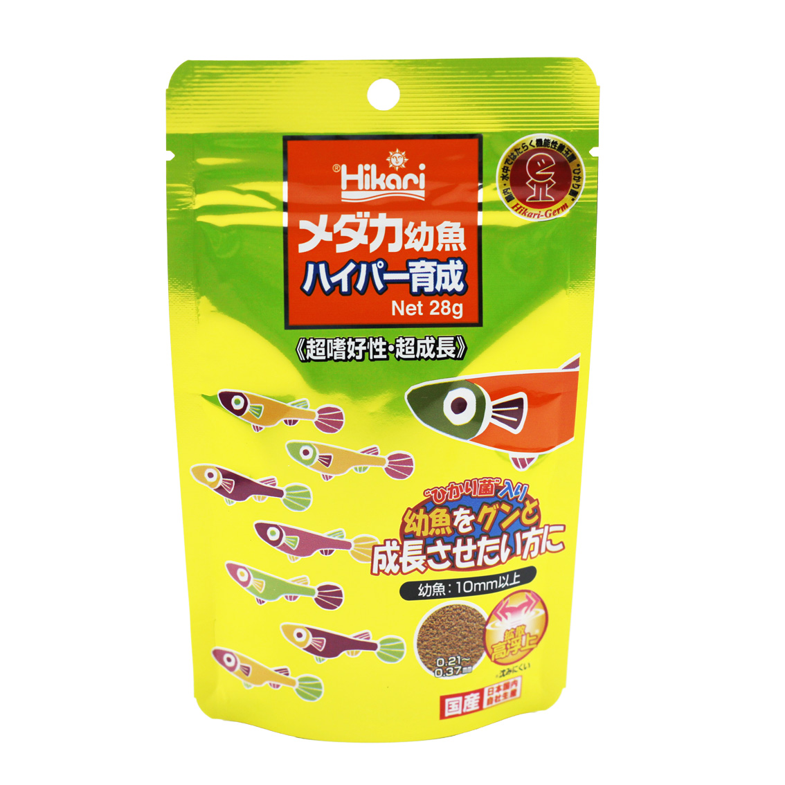 Hikari　メダカ幼魚　ハイパー育成　28g